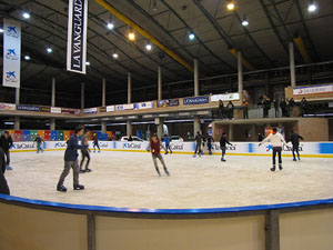 Pista de gel i tobogan de gel a Fira de Girona