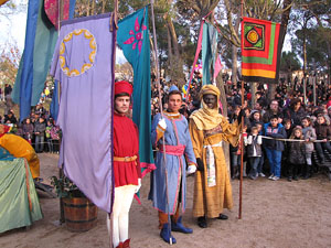 La Cavalcada de Reis. El Campament Reial