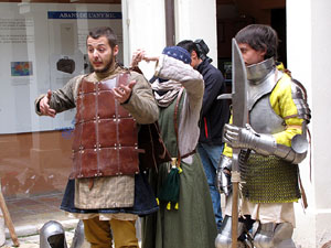 Taller sobre la vida militar i l'her&agrave;ldica a la Girona medieval