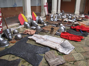 Taller sobre la vida militar i l'her&agrave;ldica a la Girona medieval