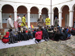 Taller sobre la vida militar i l'her&agrave;ldica a la Girona medieval