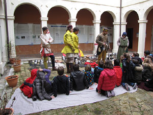 Taller sobre la vida militar i l'her&agrave;ldica a la Girona medieval