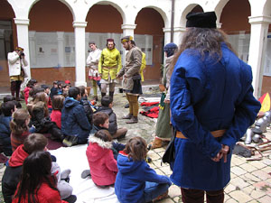 Taller sobre la vida militar i l'her&agrave;ldica a la Girona medieval