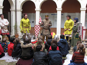 Taller sobre la vida militar i l'her&agrave;ldica a la Girona medieval