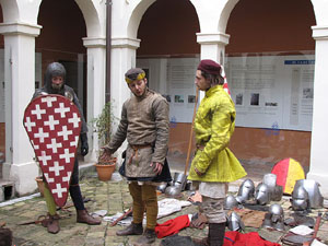 Taller sobre la vida militar i l'her&agrave;ldica a la Girona medieval