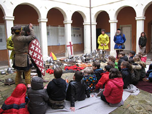 Taller sobre la vida militar i l'her&agrave;ldica a la Girona medieval