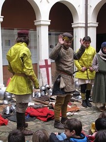 Taller sobre la vida militar i l'her&agrave;ldica a la Girona medieval 