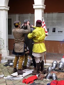 Taller sobre la vida militar i l'her&agrave;ldica a la Girona medieval 