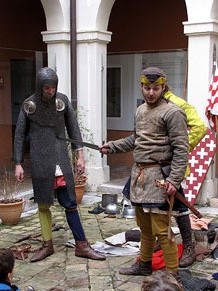 Taller sobre la vida militar i l'her&agrave;ldica a la Girona medieval 