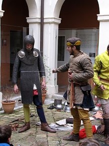 Taller sobre la vida militar i l'her&agrave;ldica a la Girona medieval 