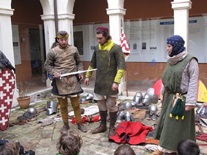 Taller sobre la vida militar i l'her&agrave;ldica a la Girona medieval