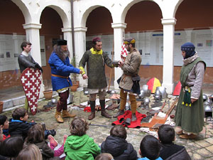Taller sobre la vida militar i l'her&agrave;ldica a la Girona medieval