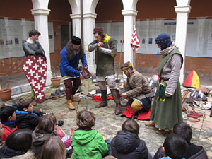 Taller sobre la vida militar i l'her&agrave;ldica a la Girona medieval