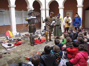 Taller sobre la vida militar i l'her&agrave;ldica a la Girona medieval