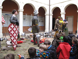 Taller sobre la vida militar i l'her&agrave;ldica a la Girona medieval