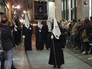 Setmana Santa 2014 a Girona. Process&oacute; del Sant Enterrament