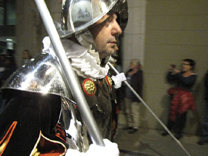 Setmana Santa 2014 a Girona. Process&oacute; del Sant Enterrament