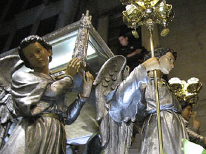 Setmana Santa 2014 a Girona. Process&oacute; del Sant Enterrament
