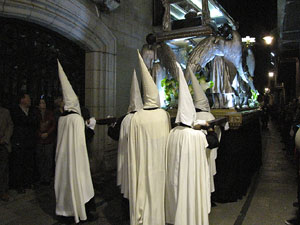 Setmana Santa 2014 a Girona. Process&oacute; del Sant Enterrament