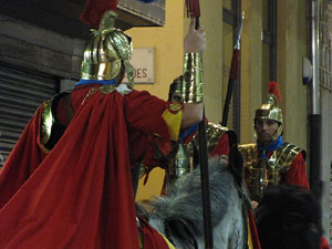 Setmana Santa 2014 a Girona. Process&oacute; del Sant Enterrament