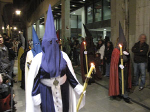 Setmana Santa 2014 a Girona. Process&oacute; del Sant Enterrament