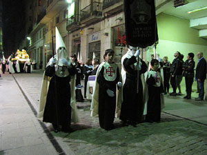 Setmana Santa 2014 a Girona. Process&oacute; del Sant Enterrament