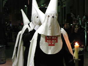 Setmana Santa 2014 a Girona. Process&oacute; del Sant Enterrament