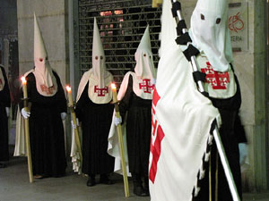 Setmana Santa 2014 a Girona. Process&oacute; del Sant Enterrament