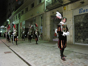 Setmana Santa 2014 a Girona. Process&oacute; del Sant Enterrament