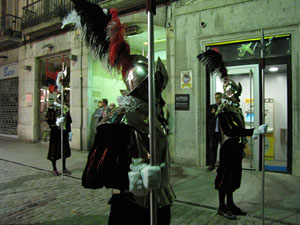 Setmana Santa 2014 a Girona. Process&oacute; del Sant Enterrament