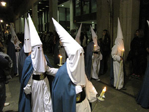Setmana Santa 2014 a Girona. Process&oacute; del Sant Enterrament