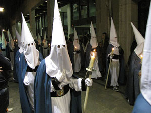 Setmana Santa 2014 a Girona. Process&oacute; del Sant Enterrament