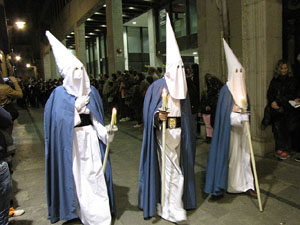 Setmana Santa 2014 a Girona. Process&oacute; del Sant Enterrament