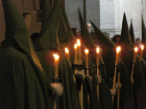 Setmana Santa 2014 a Girona. Process&oacute; del Sant Enterrament
