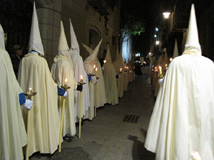 Setmana Santa 2014 a Girona. Process&oacute; del Sant Enterrament