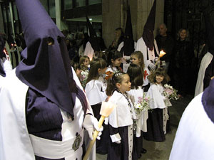 Setmana Santa 2014 a Girona. Process&oacute; del Sant Enterrament