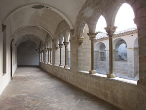 Monestir de Sant Daniel. El claustre g&ograve;tic