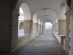 Monestir de Sant Daniel. El claustre g&ograve;tic