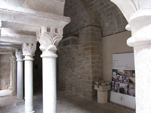 Monestir de Sant Daniel. El claustre g&ograve;tic