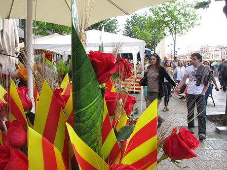 Festivitats i esdeveniments. Sant Jordi 2014 a Girona