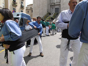Girona Temps de Flors 2014. Jornada castellera