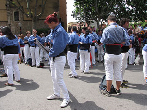 Girona Temps de Flors 2014. Jornada castellera