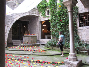 Girona Temps de Flors 2014. Les escales de la Pera i La Pabordia