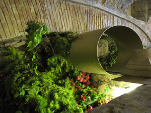 Girona Temps de Flors 2014. Capella de Sant Nicolau, Casa D&iacute;az-Tarrag&oacute; i Jard&iacute; de l'&Agrave;ngel