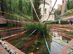 Girona Temps de Flors 2014. Jardins del Dr. Figueres -  Pla&ccedil;a dels Jurats