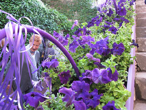 Girona Temps de Flors 2014. Capella de Sant Crist&ograve;fol - Jardins de la Francesa