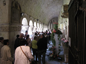 Girona Temps de Flors 2014. El claustre de la Catedral
