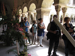 Girona Temps de Flors 2014. El claustre de la Catedral
