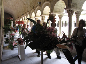 Girona Temps de Flors 2014. El claustre de la Catedral