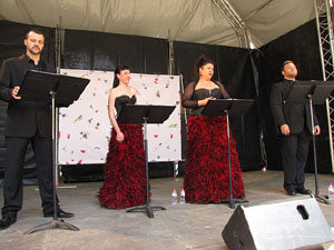 Girona Temps de Flors 2014. M&uacute;sica i Flors: actuacions musicals a Girona